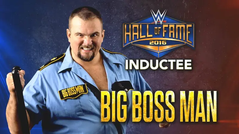 big boss man hall of fame